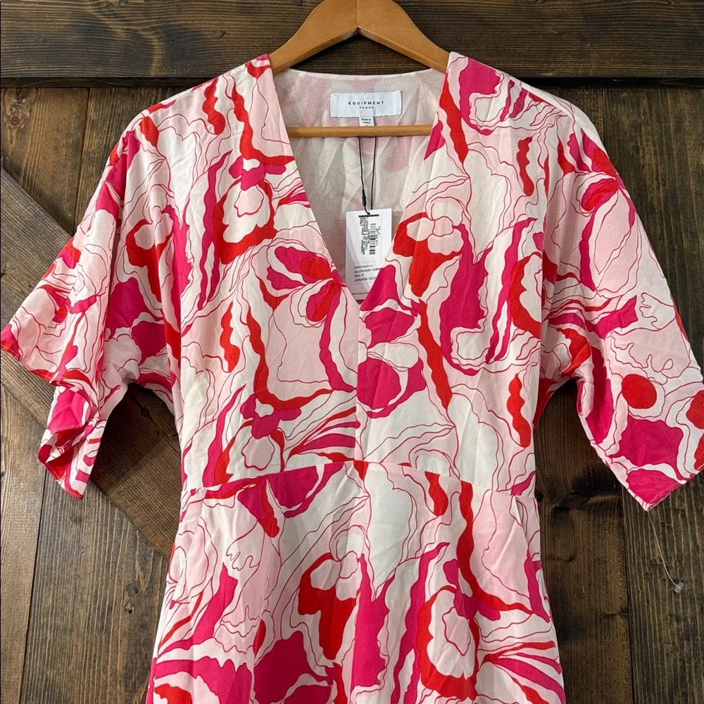 EQUIPMENT Rosita Silk Midi Dress - Picture 6 of 10